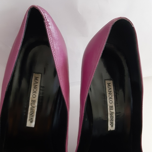 Manolo Blahnik womens heels limited edition sz 40 - Picture 5 of 10